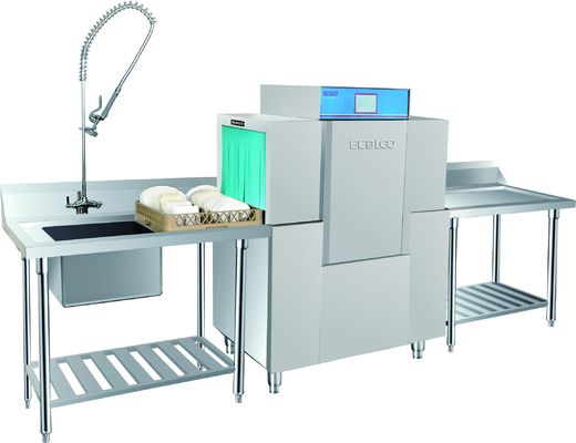 중국 10KW/37.8KW 상업적인 Dishwashing 기계, 상업 급료 접지 닦은 기계 협력 업체