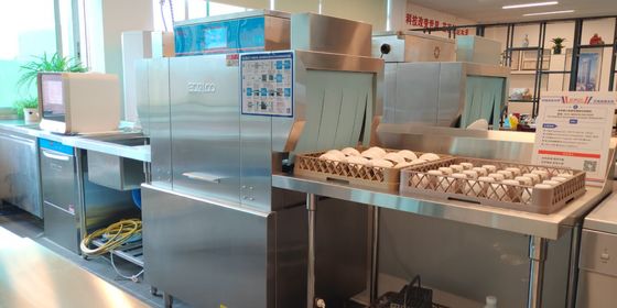 중국 접지 닦은 기계를 통해서 튼튼한 대중음식점 세탁기/상업적인 통행 협력 업체