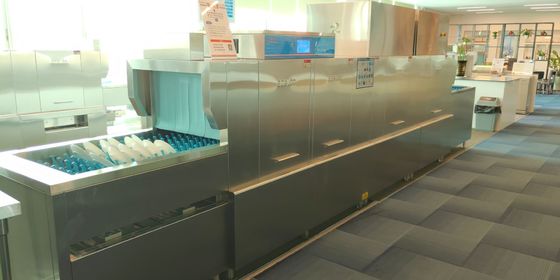 중국 빠른 청소 상업적인 Dishwashing 기계 겹켜 건축 협력 업체