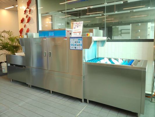중국 두 배 수채 산업 Dishwashing 기계, 접지 닦은 기계 상업적인 사용 협력 업체